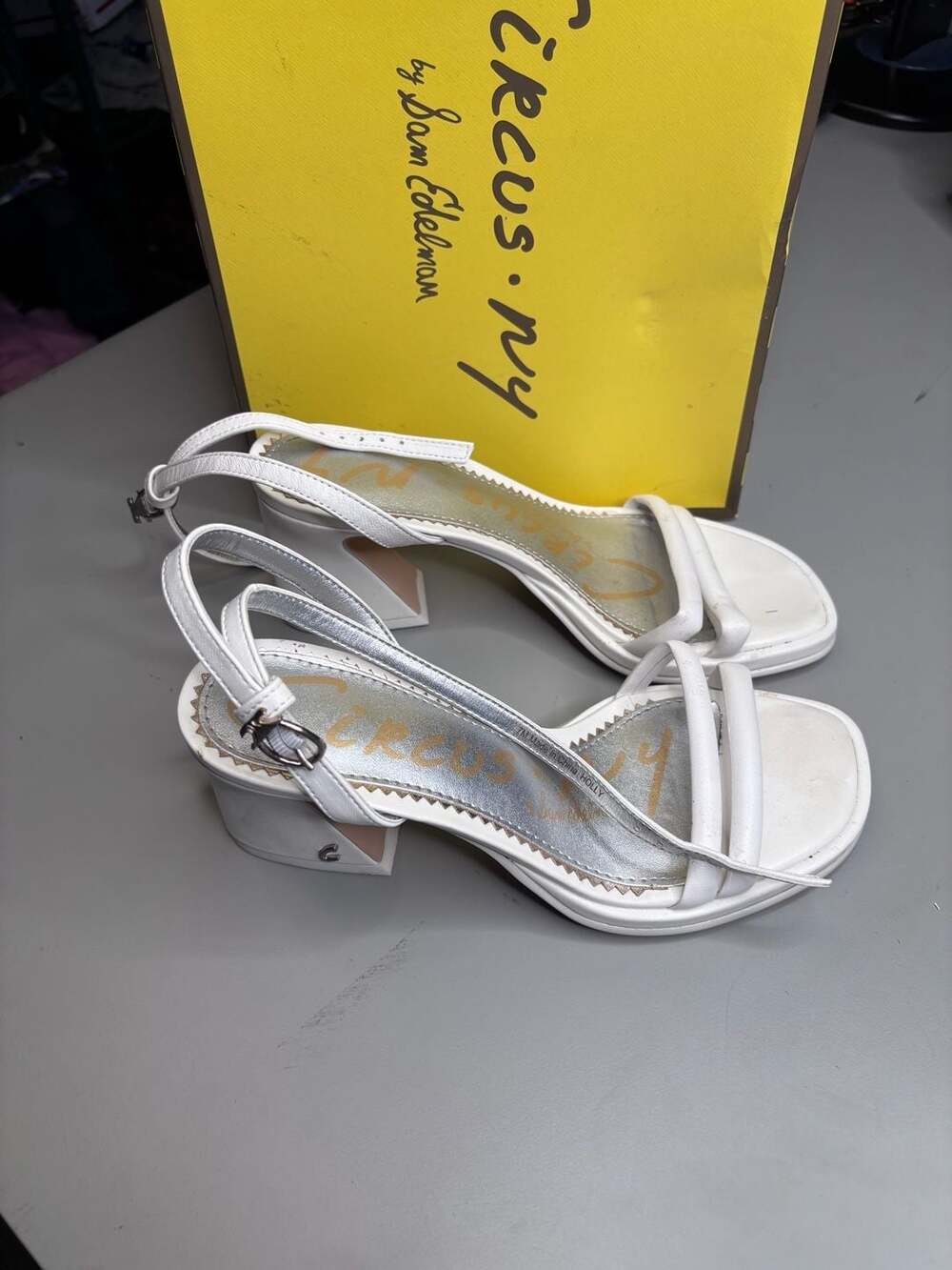 Circus NY by Sam Edelman Holly Block Heel Sandals size 7